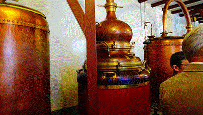 Alambic servant à la distillation