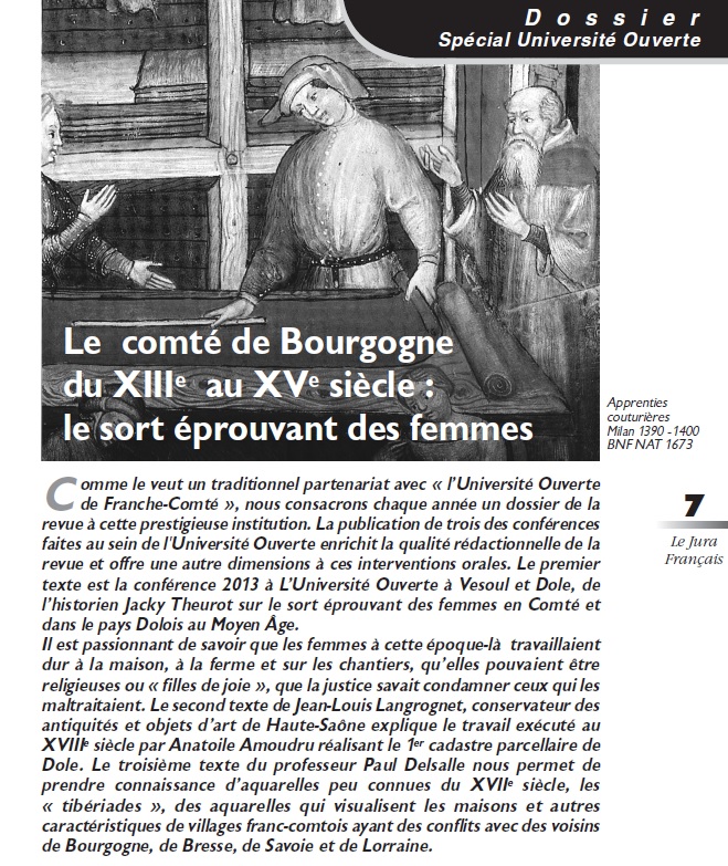 Le Jura Français Dossier N°304 page 7