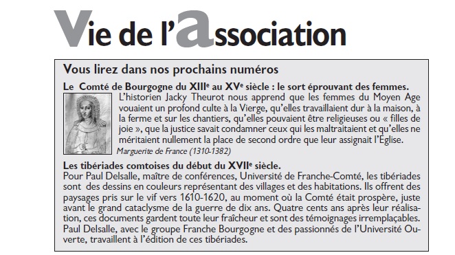 Le Jura Français Vie de l'association N°303 page 2