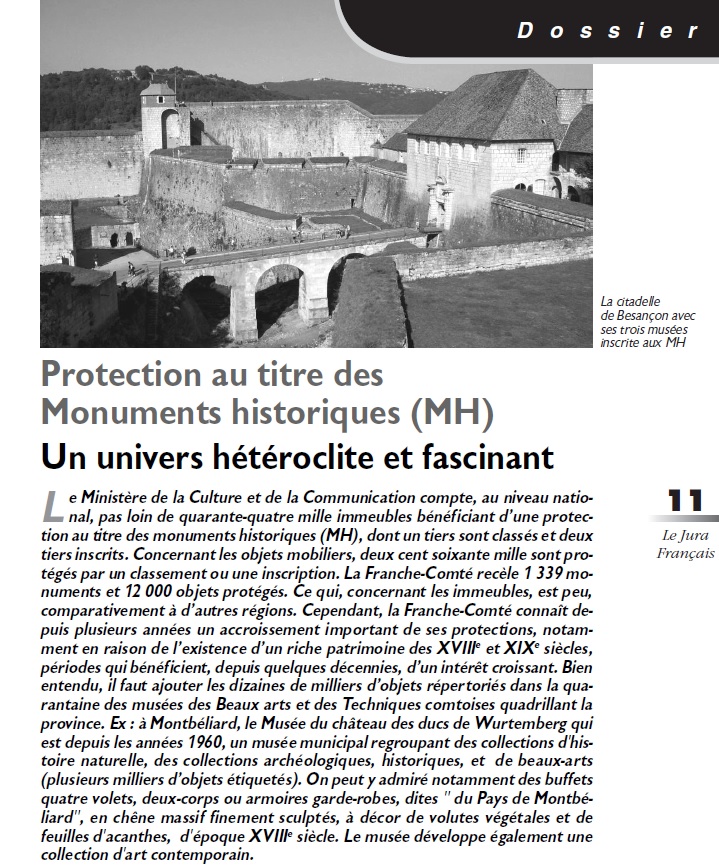 Le Jura Français Dossier N°305 page 11