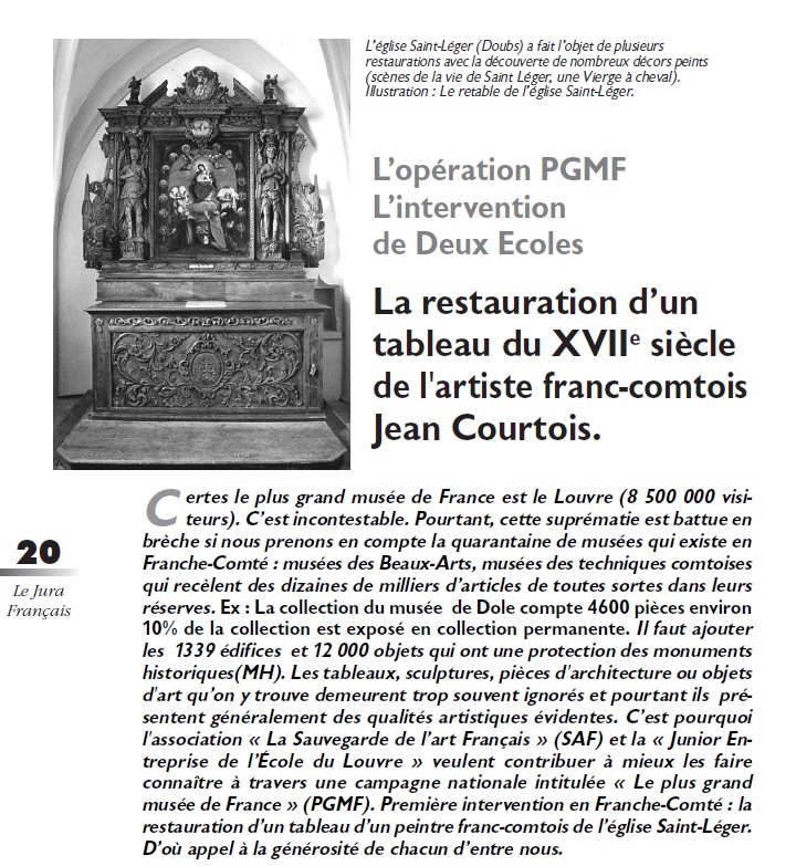 Le Jura Français Dossier N°305 page 20