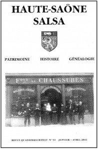 Le Jura Français N°303 Revue des Publications 1 Haute-Saône, Salsa grand