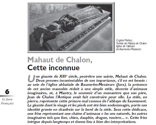 Le Jura Francais Dossier N 309 page 6