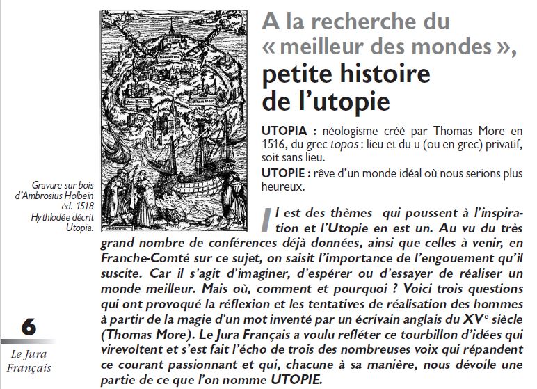 Le Jura Francais Dossier N°311 page 6