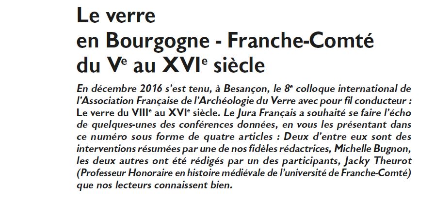 Le Jura Francais Dossier N 313 page 10-1