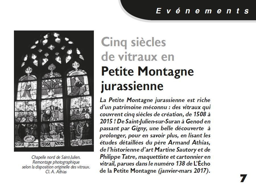 Le Jura Francais Evénements N 313 page 7