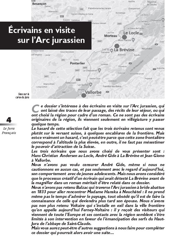Le Jura Francais Dossier N 325 page 4