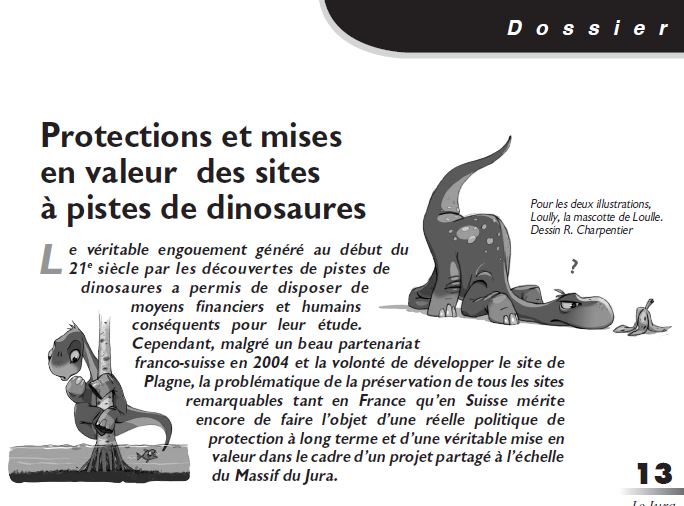 Le Jura Français Dossier N°328 page 13 Protections et mises en valeur des sites