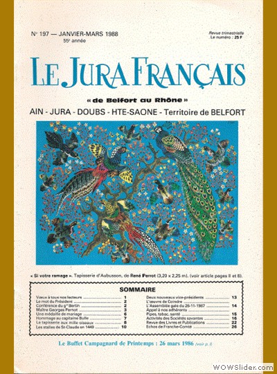 Le Jura Français N° 197 1988